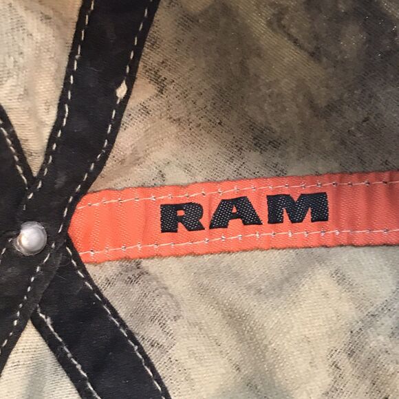 Dodge RAM Truck Camo Hat Strapback Embroidered Logo Camouflage Unisex Cap - Picture 10 of 11